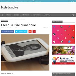Créer un livre numérique