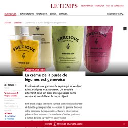 La crème de la purée de légumes est genevoise - Le Temps