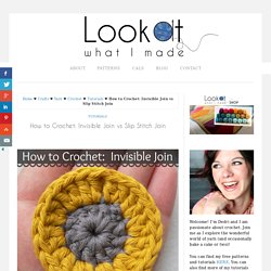 How to Crochet: Invisible Join vs Slip Stitch Join