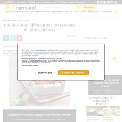Cuisine : 30 recette facile de plats pour débutants