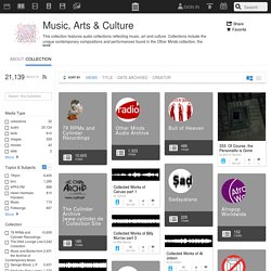 Music, Arts & Culture : Free Audio : Download & Streaming