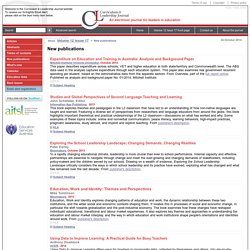 New publications