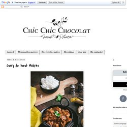 Curry de bœuf Madras
