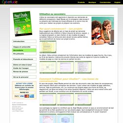 Hop!Étude -Au secondaire