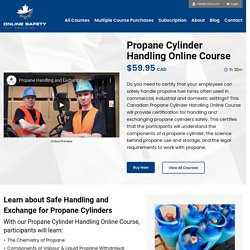 Propane Handling Training