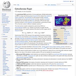Cytochrome P450