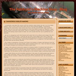 The Hobbyist's Machine Shop – Blog