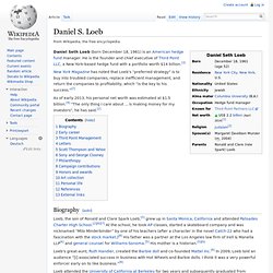 Daniel S. Loeb