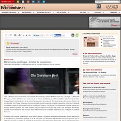 Darwinisme numérique : le futur du journalisme