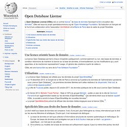 Open Database License