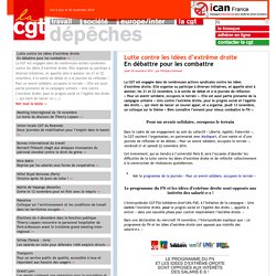 En débattre pour les combattre