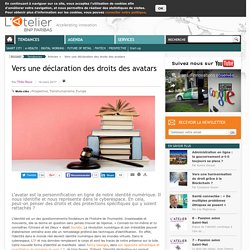 Vers une déclaration des droits des avatars