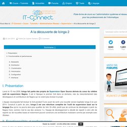A la découverte de Icinga 2