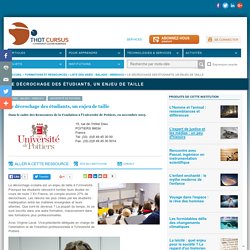 Le décrochage des étudiants, un enjeu de taille