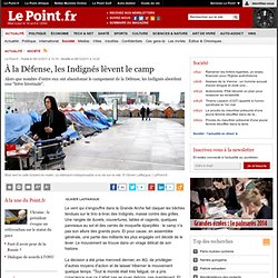 À la Défense, les Indignés lèvent le camp
