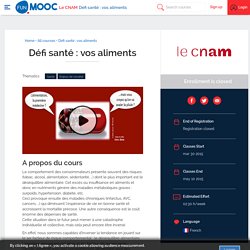 Défi santé : vos aliments