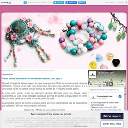 Perles jamais démodées-l’un de matériel essentiel pour bijoux