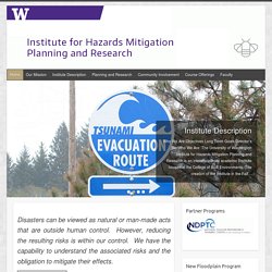 Institute for Hazards Planning Mitigation and Research