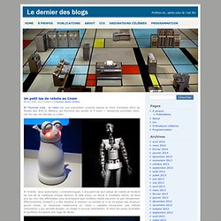 Un petit tas de robots au Cnam