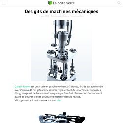 Des gifs de machines mécaniques
