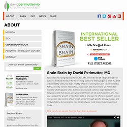 Grain Brain Describes the Staggering Effects of Carbs on the Brain