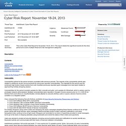 Alert Details - Security Center - Cisco Systems