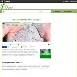 Detergentes naturales
