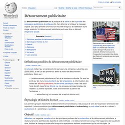 Détournement publicitaire