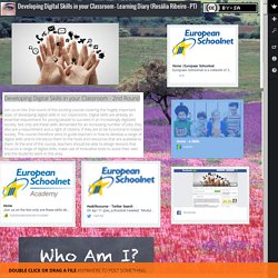 Developing Digital Skills in your Classroom - Learning Diary (Rosália Ribeiro - PT)