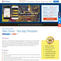 taxi booking app development