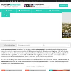 Développement durable / Cp