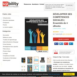 DÉVELOPPER SES COMPÉTENCES SOCIALES