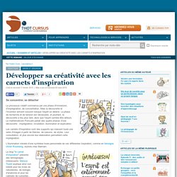Développer sa créativité avec les carnets d'inspiration