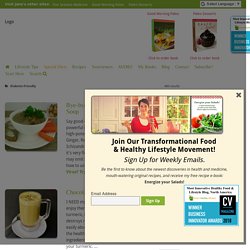 Diabetic-friendly – Jane's Healthy Kitchen
