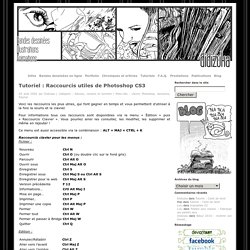 ☆ Didizuka ☆ » Tutoriel : Raccourcis utiles de Photoshop CS3