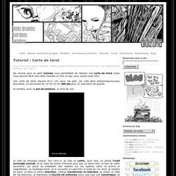 ☆ Didizuka ☆ » Tutoriel : Carte de tarot