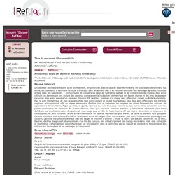 Diet and habitat use of wild boar (Sus scrofa) in SW-Germany