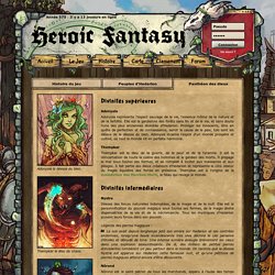 Dieux et roleplay - Heroic Fantasy