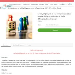 La ludopédagogie au service de l'apprentissage et de la différenciation – Psychoeducation.be