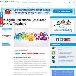 32 Digital Citizenship Resources for Every Teacher