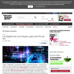 Le digital est un moyen, pas une fin en soi