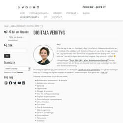 DIGITALA VERKTYG – Patricia Diaz