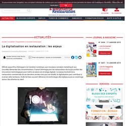 La digitalisation en restauration : les enjeux