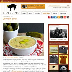 Dill Pickle Soup