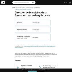 Direction de l'emploi et de la formation tout au long de la vie · Région Bretagne