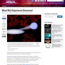 New Type of Star Explosion Discovered