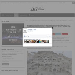 New Discoveries in Ancient Underground City in Cappadocia will rewrite history as we know it