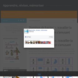 Dominos de fractions : travailler la notion de fractions en s'amusant