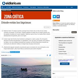Dónde están las lágrimas