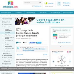 La douceur, l’indispensable outil du soignant